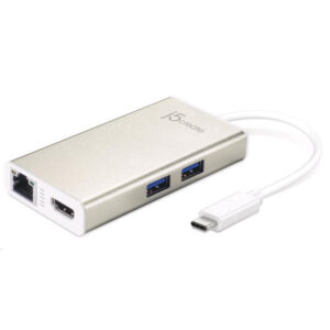 J5create USB-C 3.1 60W Power Delivery 4K HDMI Multi-Adapter Mini Docking Station