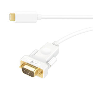 J5create USB Type C to VGA 1.8M Cable NZDEPOT - NZ DEPOT