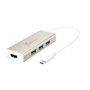 J5create USB3.1 Type-C 3 Port USB 3.0 Hub With 4K HDMI Adapter - NZ DEPOT
