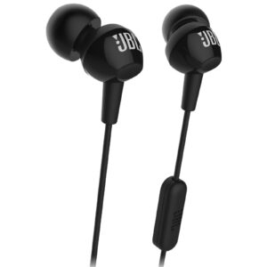 JBL C150SI Wired In-Ear Headphones with Mic - Black - NZ DEPOT