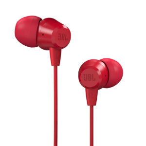 JBL C50HI Wired In-Ear Headphones - Red - NZ DEPOT