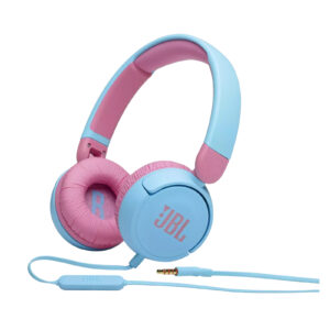 JBL JR 310 Wired On-Ear Headphones for Kids - Blue - NZ DEPOT
