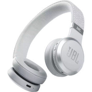 JBL Live 460NC Wireless On-Ear Noise Cancelling Headphones - White - NZ DEPOT