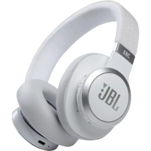 JBL Live 660NC Wireless Over-Ear Noise Cancelling Headphones - White - NZ DEPOT