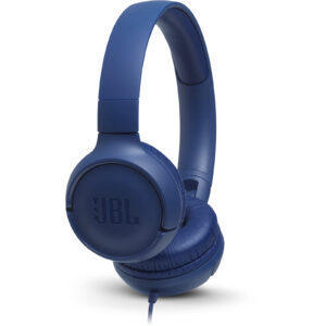JBL Tune 500 Wired On-Ear Headphones - Blue - NZ DEPOT