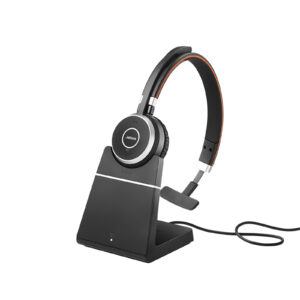 Jabra GN 6593-833-399 EVOLVE 65 SE MS MONO BLUETOOTH HEADSET W/CHARGE STAND LINK 380A BT