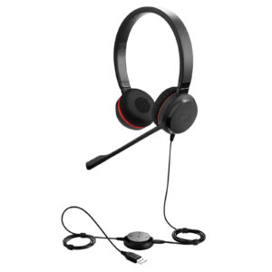Jabra GN Evolve 30 II UC Stereo Corded Headset Over-the-head & Behind-the-neck USB & 3.5 mm Jack - NZ DEPOT