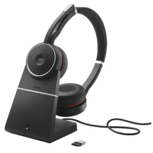 Jabra GN Evolve 75 SE Headset UC Stereo With Charging Stand Bluetooth - Wireless - NZ DEPOT