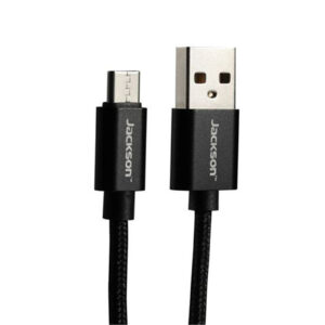 Jackson AV1117 JACKSON 1.5m USB-A to USB-C Sync & Charge Cable. Braided Cable Provides ExtraDurability