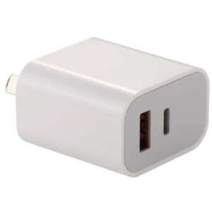 Jackson PS34USBC 18W Dual Port USB Wall Charger with 1x USB A 1x USB CPorts FastCharge 18W PD For Indoor Use Only NZDEPOT - NZ DEPOT