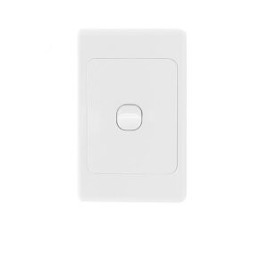 JinHang 10A 1 gang  wall light switch Vertical - JHE-AS302-V-NZ -  - Switches & Sockets - Electrical