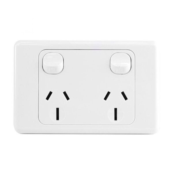 Jinhang 15A Double Wall Socket - Jhe-As337-Nz -  - Switches &Amp; Sockets - Electrical