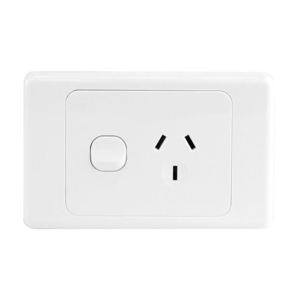 Jinhang 15A Single Wall Socket - Jhe-As335-Nz -  - Switches &Amp; Sockets - Electrical