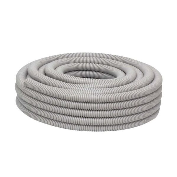 Jinhang Flexible Corrugated Conduit 20Mm Md Grey 50M - Jhe-Cc20Md-50M-Gry-Nz -  -  - Conduit Fittings