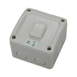 JinHang IP66 1 Gang Weatherproof Switch 250V 16A 1 Pole 2 way - JHE-WPS1-16-NZ -  - Weatherproof - Electrical