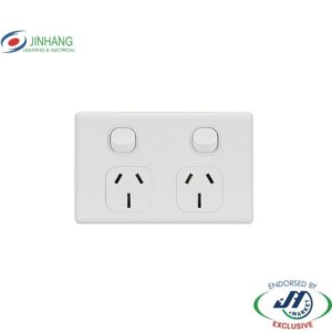 JinHang New Classic Series Double GPO 250V 15A - JHE-NCS337-NZ -  - Switches & Sockets - Electrical