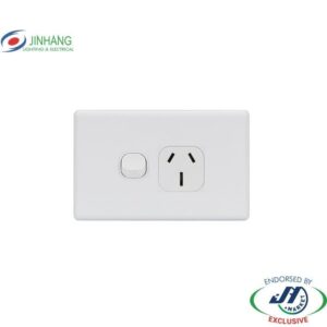 JinHang New Classic Series Single GPO Double Pole 250V 15A - JHE-NCS336-NZ -  - Switches & Sockets - Electrical