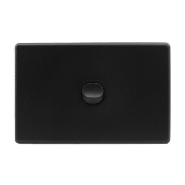 Jinhang Slim 10A 1 Gang Wall Switch Matte Black - Jhe-Ks302-Bk-Nz -  - Switches &Amp; Sockets - Electrical