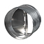 KOMu150 Metal Backdraft damper/Shutter 150 - VEKOM150U - Duct Fittings - Plastic Adaptors & Accessories