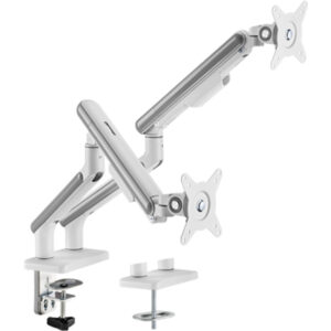 KONIC 17"-32" Dual Monitor Stand - NEO Slim Spring-Assisted Arm - Weight Capacity 2-9kg - VESA 100x100 75x75 - NZ DEPOT