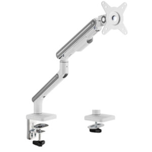 KONIC 17"-32" Single Monitor Stand - NEO Slim Spring-Assisted Arm - Weight Capacity 2-9kg - VESA 100x100 75x75 - NZ DEPOT