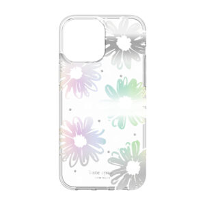 Kate Spade New York iPhone 13 mini (5.4") Protective Hardshell case - Daisy Iridescent - NZ DEPOT