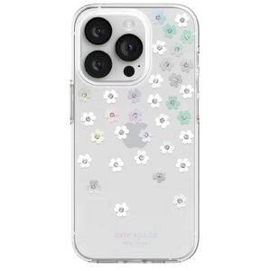 Kate Spade New York iPhone 14 Pro 6.1 Protective Hardshell Case Scattered Flowers NZDEPOT - NZ DEPOT