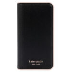 Kate Spade New York iPhone 14 Pro Max (6.7") Folio Case - Black/Pale Vellum - NZ DEPOT