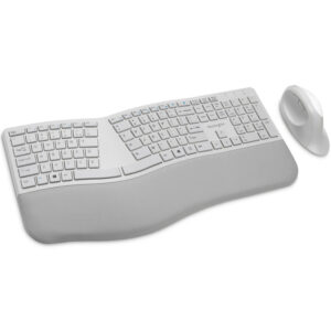 Kensington Pro Fit K75407US Ergonomic Wireless Keyboard & Mouse Combo - Grey - NZ DEPOT