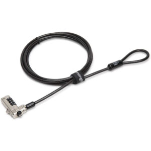 Kensington Slim N17 Combination Cable Lock Dell for Laptops with Wedge Lock Slot - NZ DEPOT