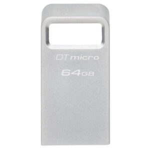 Kingston 64GB DataTraveler Micro USB Flash Drive with Ultra-Small Premium Metal Design