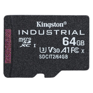 Kingston Industrial 64GB microSDXC UHS-I Speed Class U3