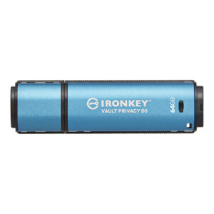 Kingston IronKey Vault Privacy 50 USB Flash Drive 64GB FIPS 197 Certified & XTS-AES 256-bit Encrypted USB Drive for Data Protection - NZ DEPOT