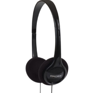 Koss KPH7 Lightweight Portable Wired On-Ear Headphones - Black - NZ DEPOT