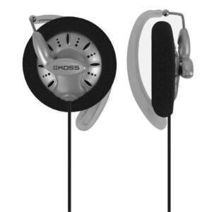 Koss KSC75 Wired Open-Backed Ear Clip Headphones - Silver - NZ DEPOT