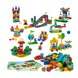 LEGO Education 45024 Duplo Kit STEAM Park Set 295 LEGO DUPLO bricks including gears tracks pulleys boats and figures. Ages 3 5 NZDEPOT - NZ DEPOT