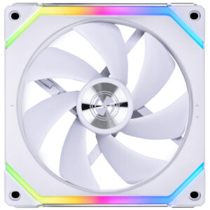 Lian Li UNI FAN SL140 V2 White Digital Addressable RGB 140 Fan Single pack