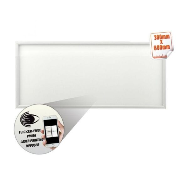 Litelighting 28W Led Panel V2 5000K 295X595 - Ll-Pl02-3060-Ip44-28W-5000K-Nz -  - Panels &Amp; Frames - Lighting