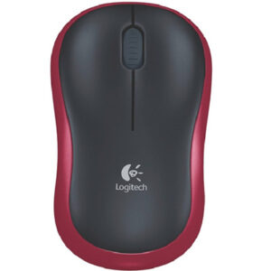 Logitech M185 Wireless Mouse - Swift Red - NZ DEPOT
