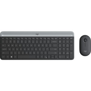 Logitech MK470 Slim Wireless Keyboard & Mouse Combo - Black - NZ DEPOT
