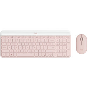 Logitech MK470 Slim Wireless Keyboard & Mouse Combo - Rose - NZ DEPOT