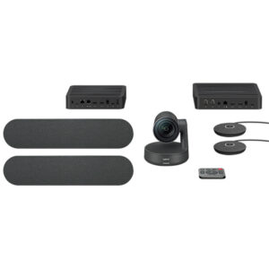 Logitech Rally Plus Premium Ultra-HD Conference Camera System Including Two Speakers And Two Mic Pods - NZ DEPOT