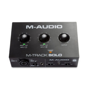 M-Audio M-Track Solo II Desktop 2x2 USB Audio Interface - NZ DEPOT