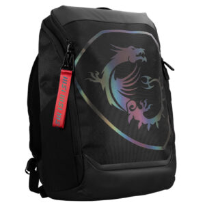 MSI Titan Gaming Backpack For 15.6"-17.3" Laptop/Notebook - Black - fits GE and GT series laptop and is made from durable water resistant polyester fabrics. - NZ DEPOT