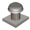 Madonna Cowl 350dia c/w Curb Base - MAD350C - Cowls & Flashings - Madonna Cowl & Roof Flashings