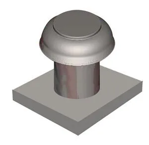 Buy Madonna Cowl 350dia c/w Curb Base MAD350C Online - Madonna Cowl & Roof Flashings - 2 - NZ Depot Trade