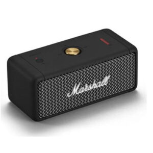 Marshall Emberton 20W Portable Outdoor Bluetooth Speaker Black Stereo sound IPX7 dust water resistant 20 hours of portable playtime NZDEPOT - NZ DEPOT