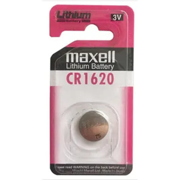 Maxell MXCR1620-X1 LITHIUM BATT CR1620 3V SINGLE BLISTER - NZ DEPOT