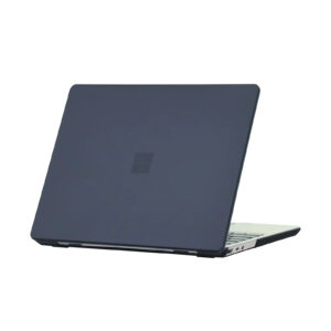 Microsoft Surface Laptop 2/3/4/5 13.5" (2019-2022) Matte Rubberized Hard Shell Case Cover with Alcantara Keyboard ONLY - Matte Black