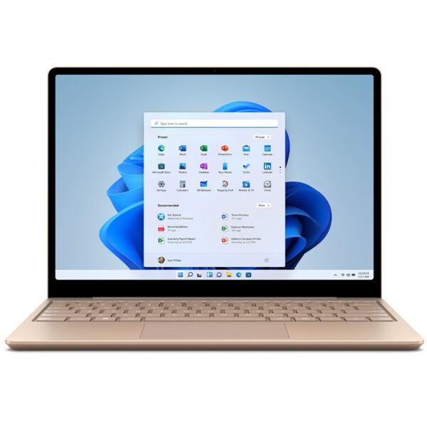 Microsoft Surface Laptop Go 2 12.4" (Home & Personal) - Sandstone - NZ DEPOT